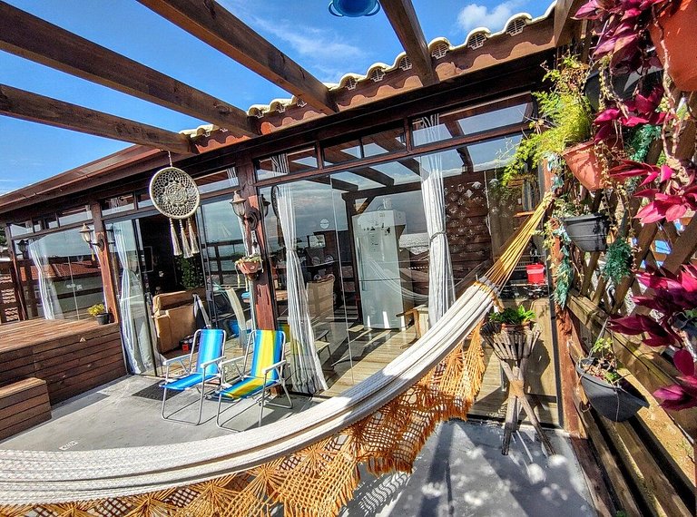 Recanto do pôr do sol, vista mar e SPA.