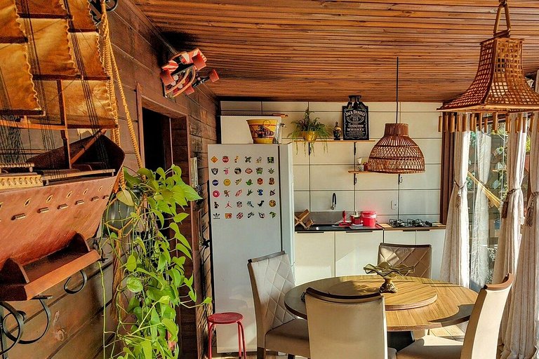 Recanto do pôr do sol, vista mar e SPA.