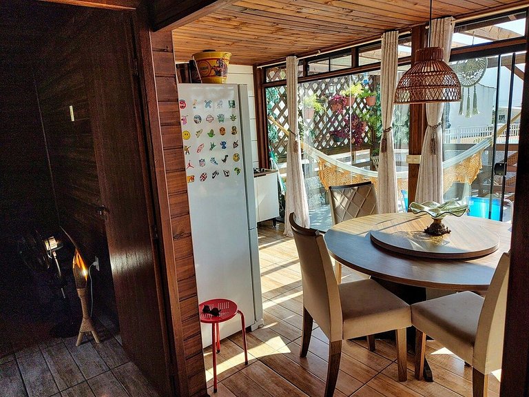 Recanto do pôr do sol, vista mar e SPA.