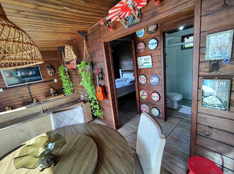 Recanto do pôr do sol, vista mar e SPA.