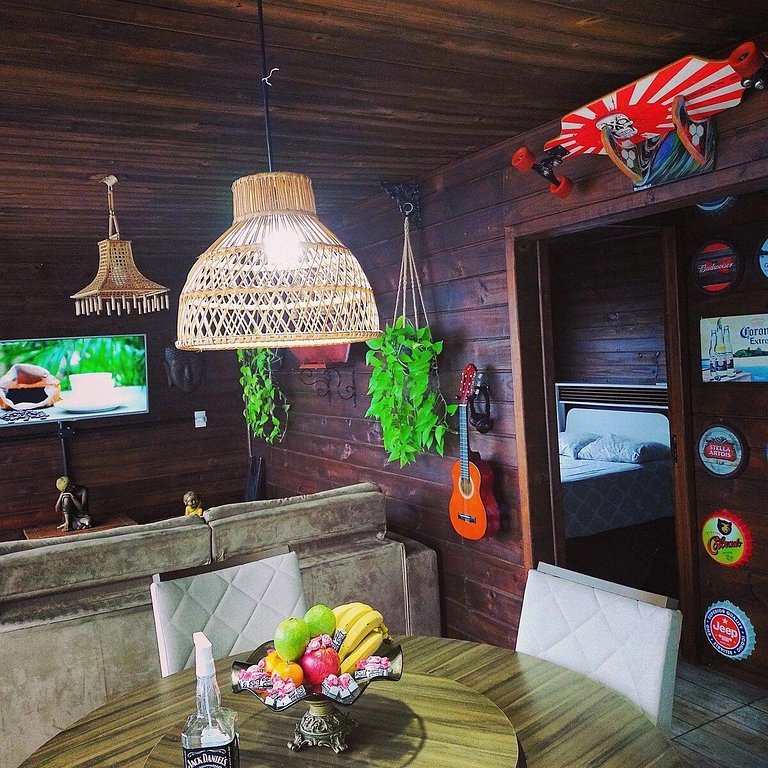 Recanto do pôr do sol, vista mar e SPA.