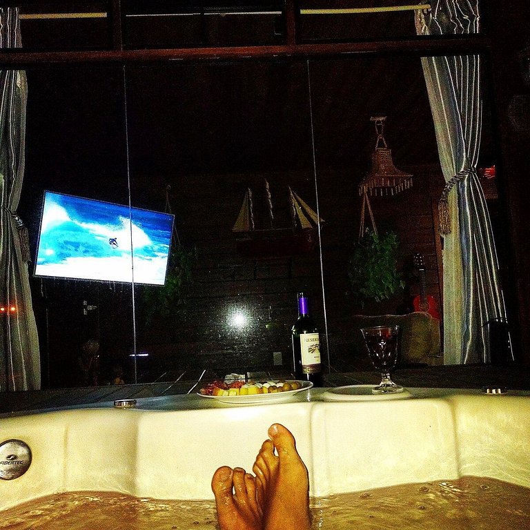 Recanto do pôr do sol, vista mar e SPA.