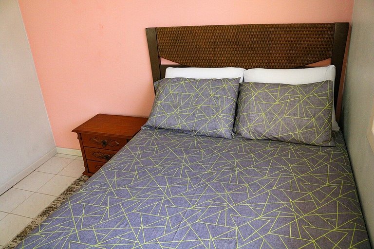 Casa com piscina, vista mar, pôr do sol.