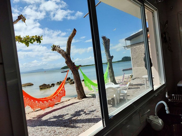 Beira mar por do sol praia particular