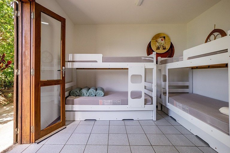 Casa super espaçosa com vista linda para o mar.