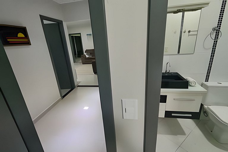 Campeche VIP: Conforto e espaço na rua da praia.