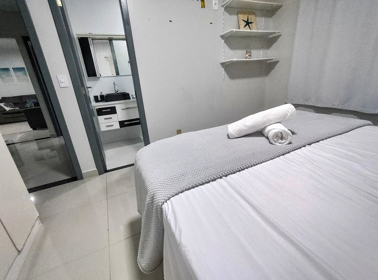 Campeche VIP: Conforto e espaço na rua da praia.