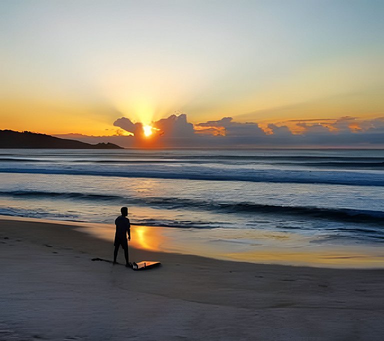 Campeche VIP: Conforto e espaço na rua da praia.