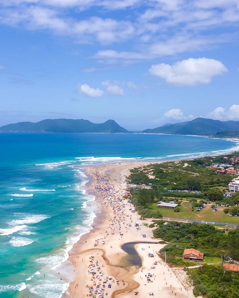 Campeche VIP: Conforto e espaço na rua da praia.
