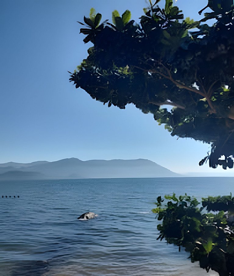 Paraíso a beira-mar com o mais lindo pôr do sol.