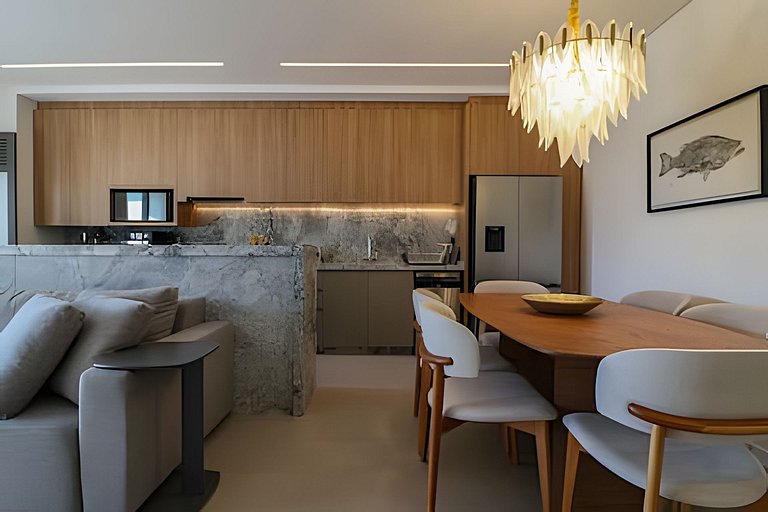 Ilha de frente pra Ilha | Luxo Frente-Mar com SPA