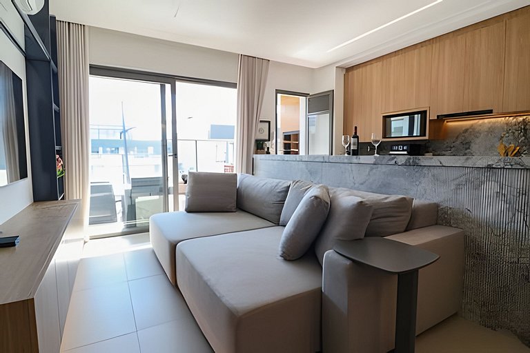 Ilha de frente pra Ilha | Luxo Frente-Mar com SPA