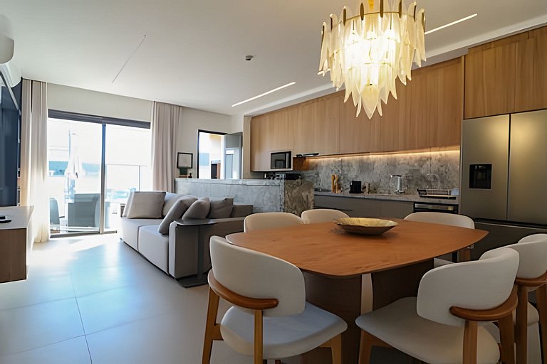 Ilha de frente pra Ilha | Luxo Frente-Mar com SPA