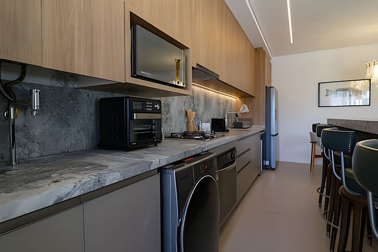 Ilha de frente pra Ilha | Luxo Frente-Mar com SPA