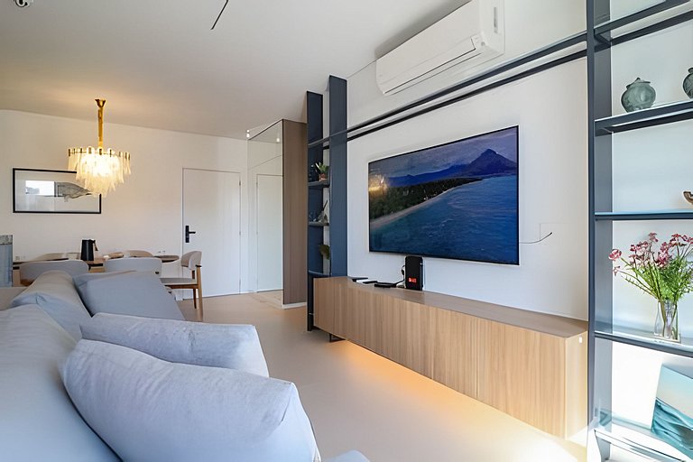 Ilha de frente pra Ilha | Luxo Frente-Mar com SPA