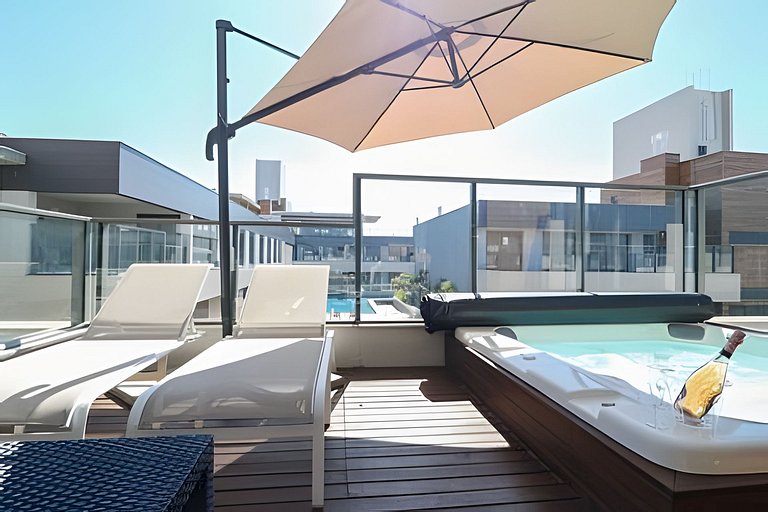 Ilha de frente pra Ilha | Luxo Frente-Mar com SPA