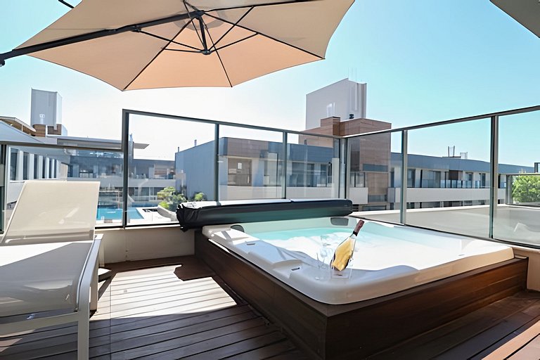 Ilha de frente pra Ilha | Luxo Frente-Mar com SPA