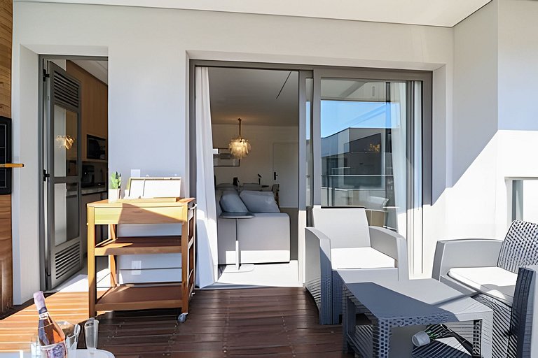 Ilha de frente pra Ilha | Luxo Frente-Mar com SPA