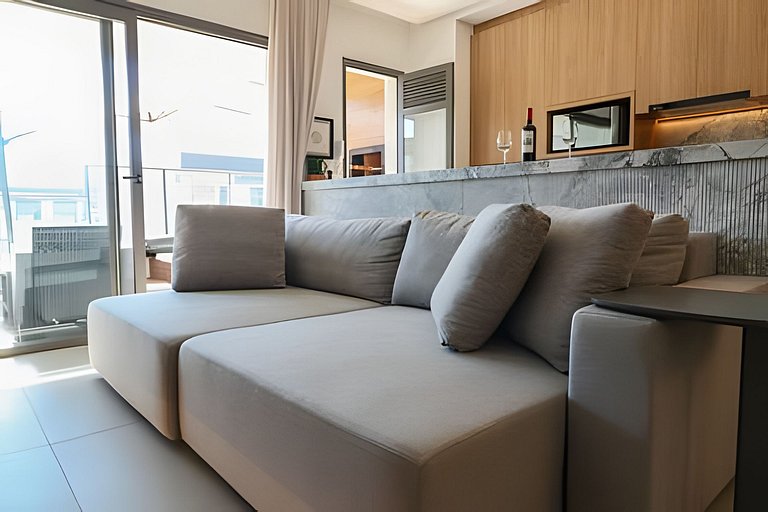 Ilha de frente pra Ilha | Luxo Frente-Mar com SPA