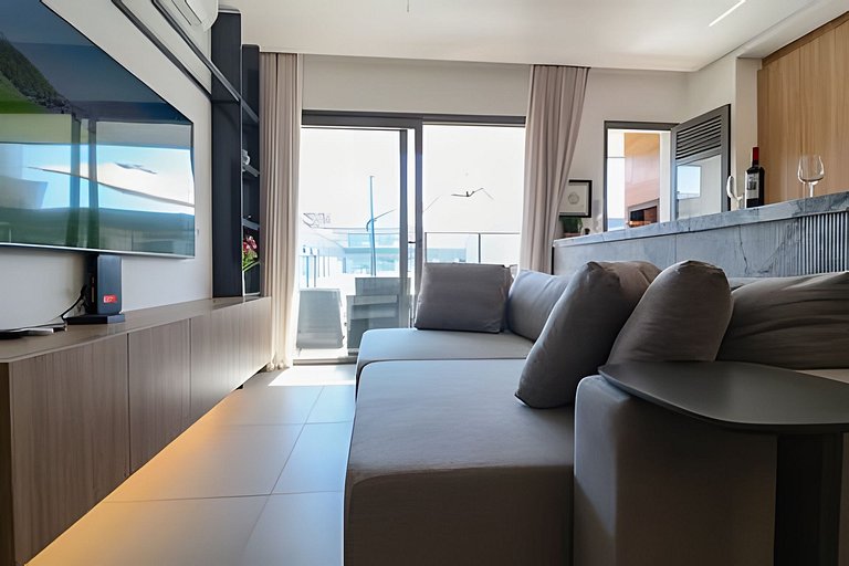 Ilha de frente pra Ilha | Luxo Frente-Mar com SPA