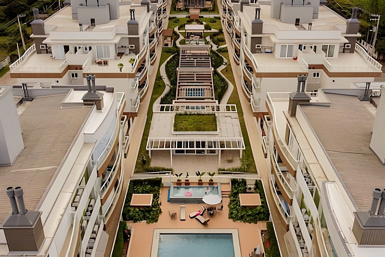 Sunclub | Luxo: Apê Novo e completo ao lado do mar