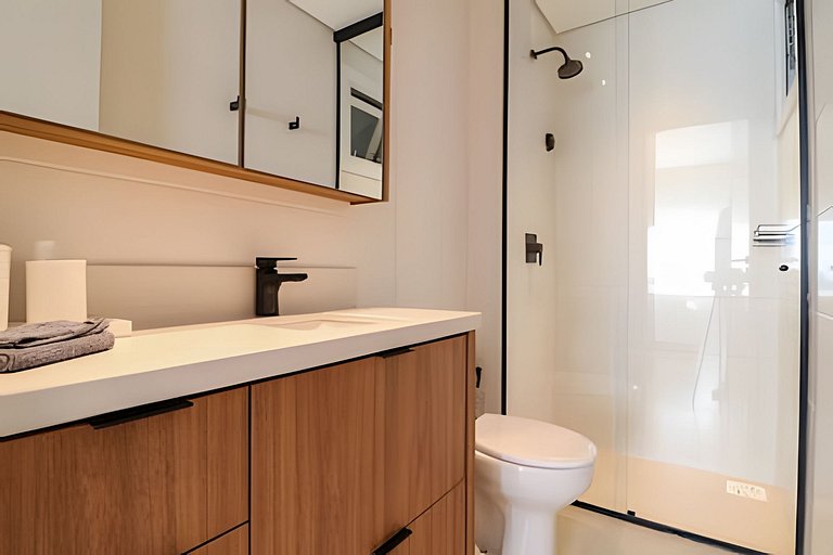 Sunclub | Luxo: Apê Novo e completo ao lado do mar