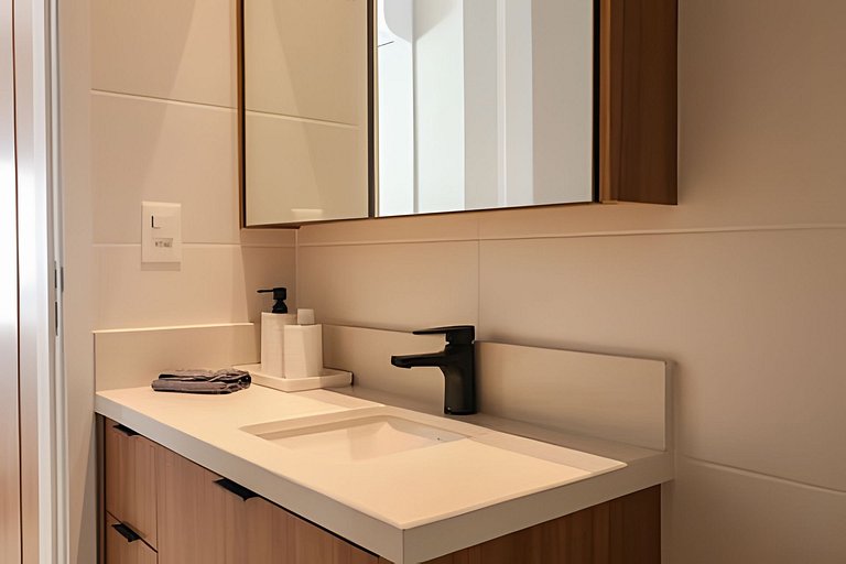 Sunclub | Luxo: Apê Novo e completo ao lado do mar