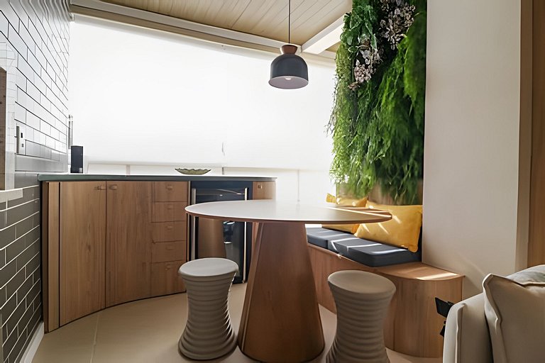 Sunclub | Luxo: Apê Novo e completo ao lado do mar