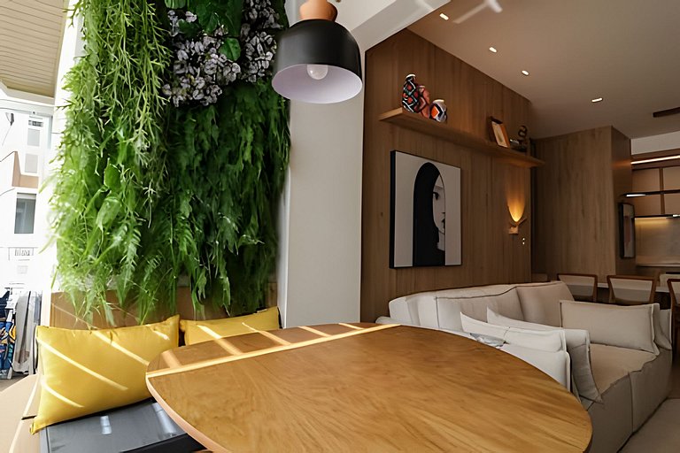 Sunclub | Luxo: Apê Novo e completo ao lado do mar