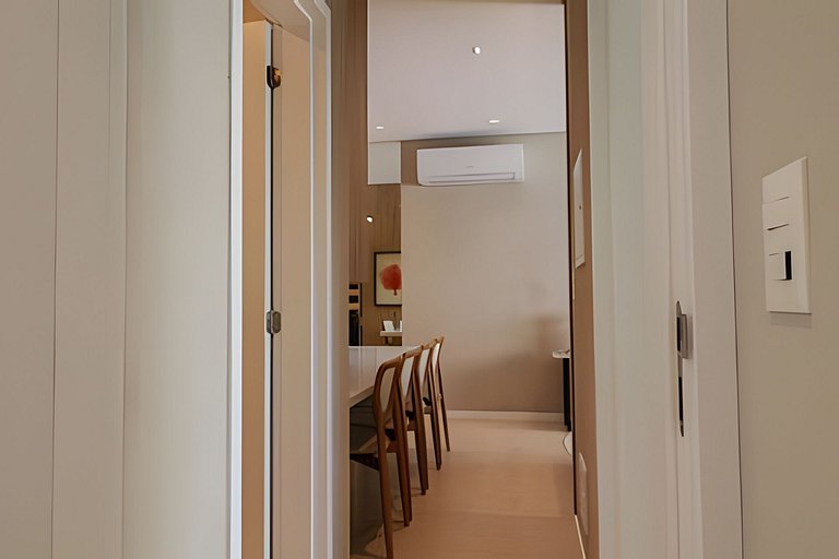 Sunclub | Luxo: Apê Novo e completo ao lado do mar