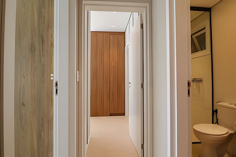 Sunclub | Luxo: Apê Novo e completo ao lado do mar