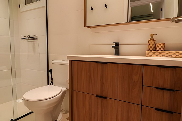 Sunclub | Luxo: Apê Novo e completo ao lado do mar