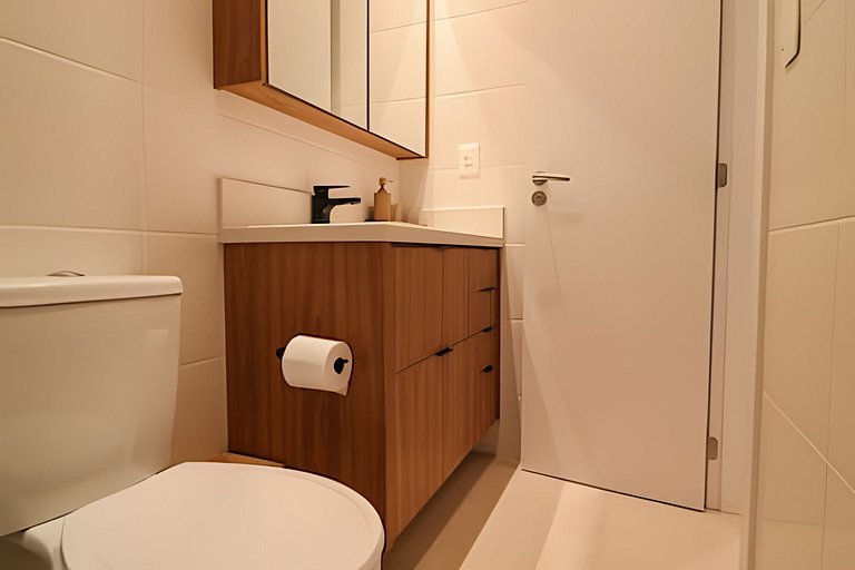 Sunclub | Luxo: Apê Novo e completo ao lado do mar