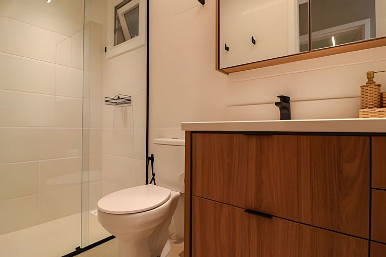 Sunclub | Luxo: Apê Novo e completo ao lado do mar