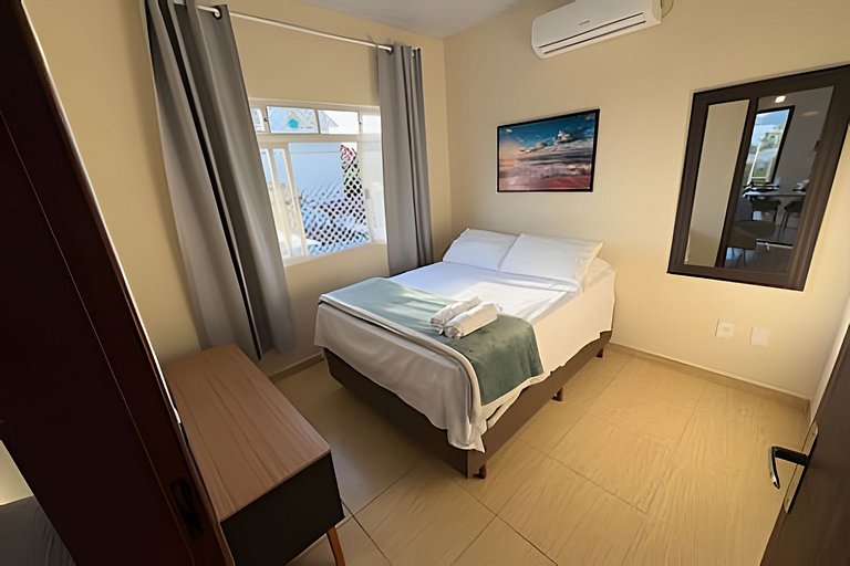 Privacidade, acesso à praia, conforto, completa