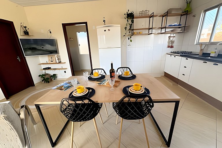 Privacidade, acesso à praia, conforto, completa