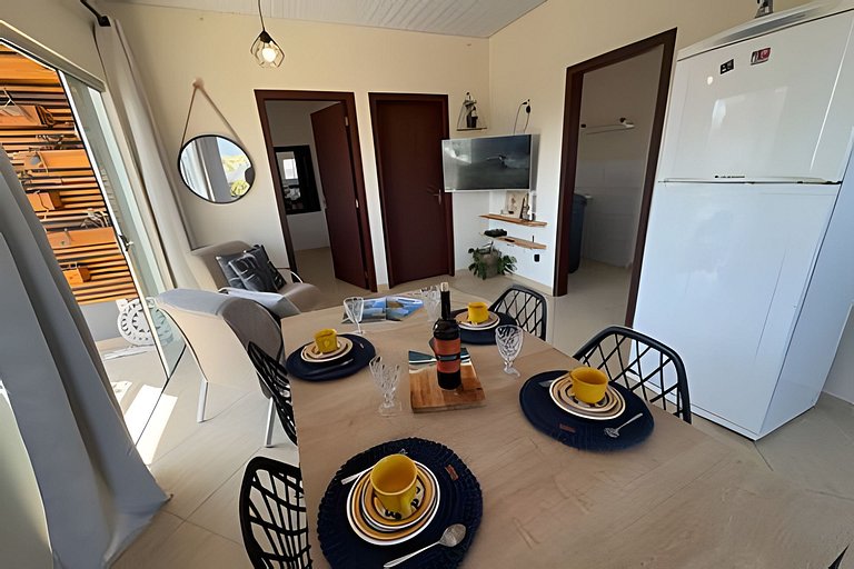 Privacidade, acesso à praia, conforto, completa