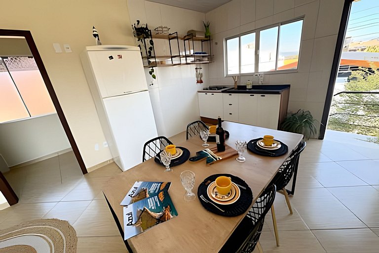 Privacidade, acesso à praia, conforto, completa