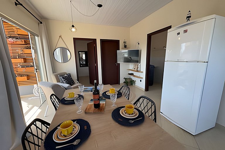 Privacidade, acesso à praia, conforto, completa