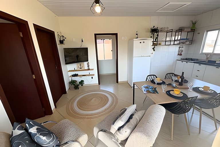 Privacidade, acesso à praia, conforto, completa