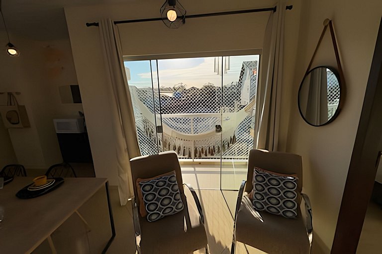 Privacidade, acesso à praia, conforto, completa