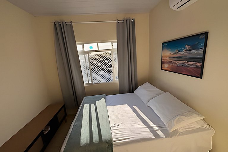 Privacidade, acesso à praia, conforto, completa