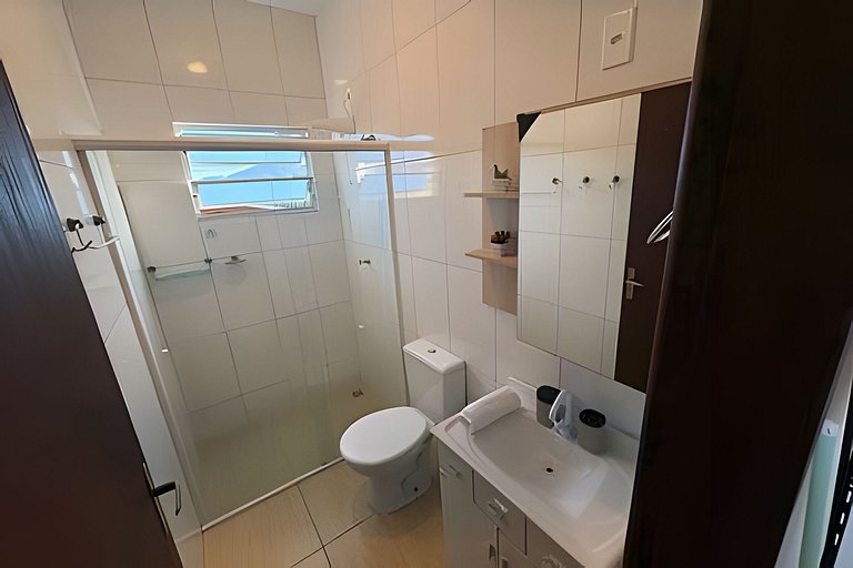 Privacidade, acesso à praia, conforto, completa