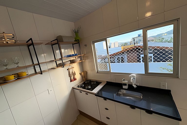 Privacidade, acesso à praia, conforto, completa