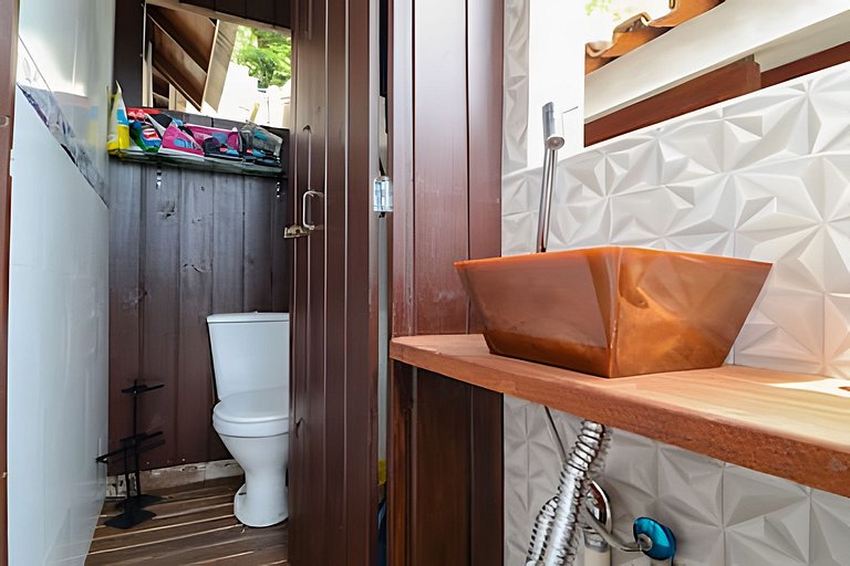 Vista Mar, Montanhas e Pôr do sol com Piscina